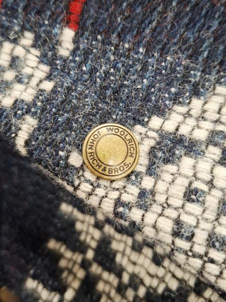 MANTELLA WOOLRICH TG S LANA CON CAPPUCCIO