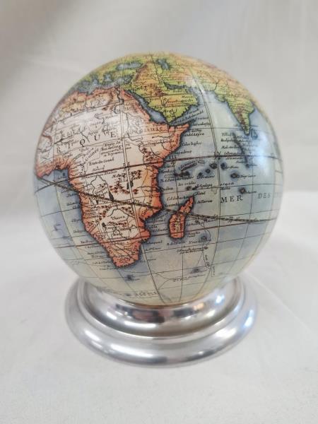 MAPPAMONDO BASE APPOGGIO METALLO 10 CM