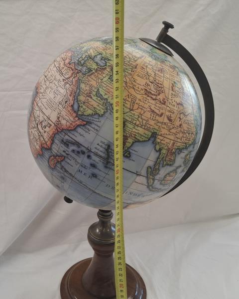 MAPPAMONDO BASE LEGNO H 60 CM