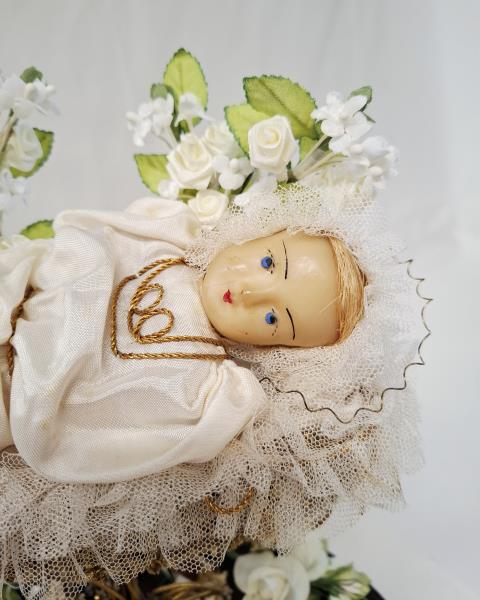 MARIA BAMBINA CON CUPOLA VETRO