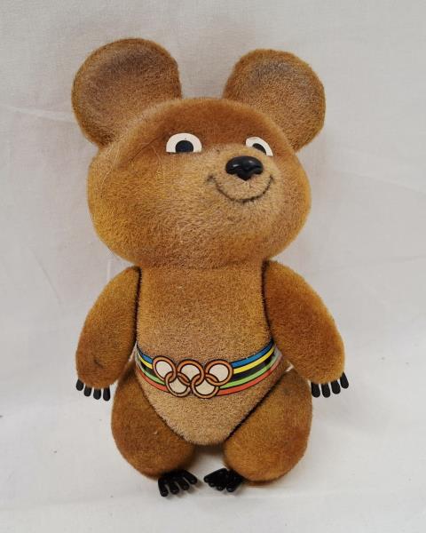 MASCOTTE OLIMPIADI MISCHA 1980