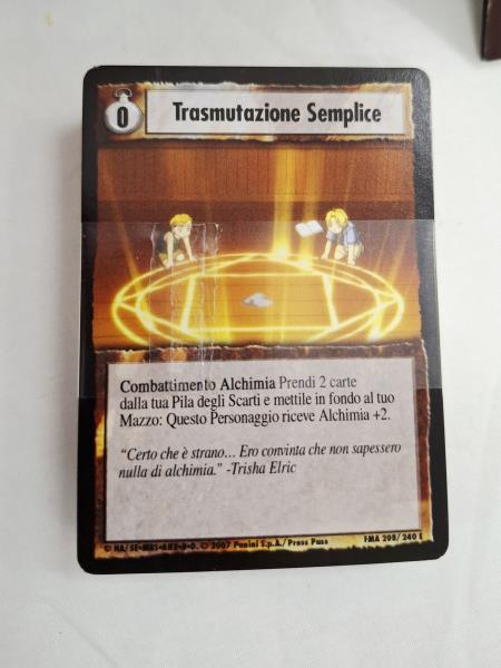 MAZZO CARTE FULL METAL ALCHEMIST