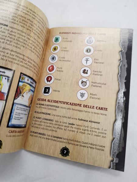 MAZZO CARTE FULL METAL ALCHEMIST
