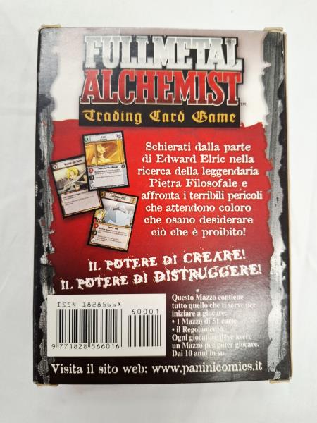 MAZZO CARTE FULL METAL ALCHEMIST