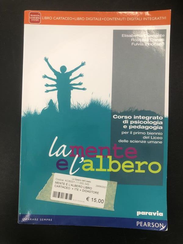 MENTE E L'ALBERO LIBRO CARTACEO  + ITE + DIDASTORE