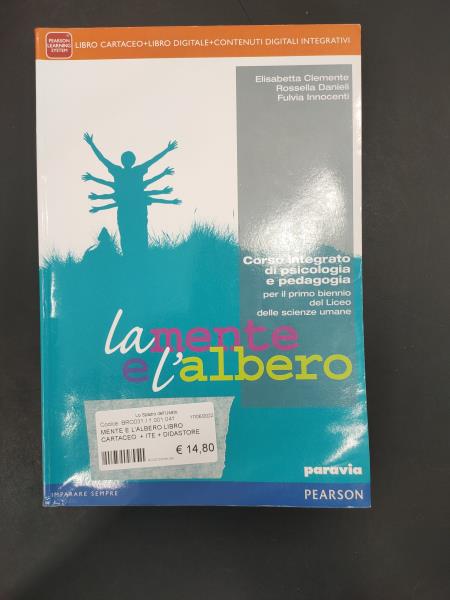 MENTE E L'ALBERO LIBRO CARTACEO  + ITE + DIDASTORE