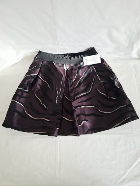 MINIGONNA PINKO VIOLA FANTASIA NERA TG 40