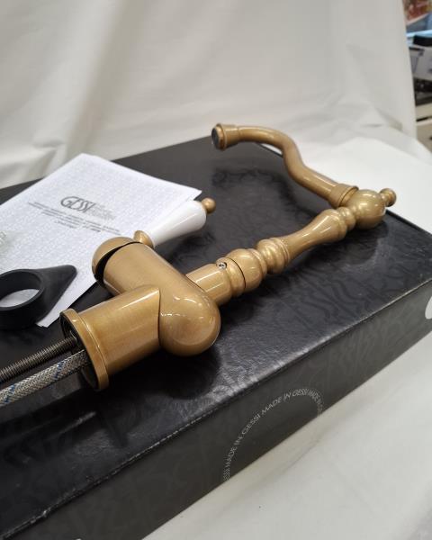 MISCELATORE LAVELLO CUCINA COLOR BRONZO NUOVO