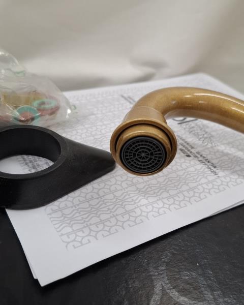 MISCELATORE LAVELLO CUCINA COLOR BRONZO NUOVO