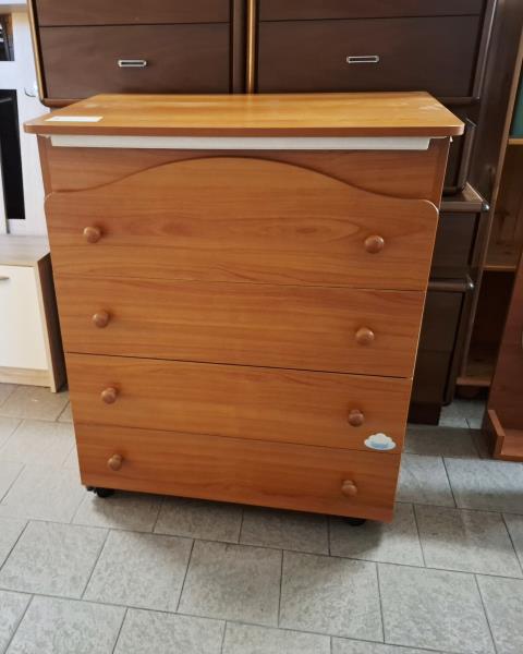 MOBILETTO FASCIATOIO 4 CASSETTI GOLDENBABY