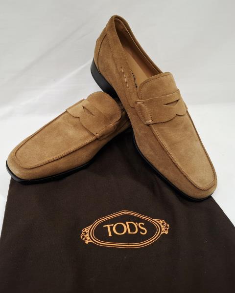 MOCASSINO TOD S BEIGE PELLE SCAMOSCIATO N.7,5 (calza 41)