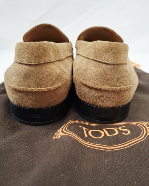 MOCASSINO TOD'S BEIGE PELLE SCAMOSCIATO N.7,5 (calza 41)