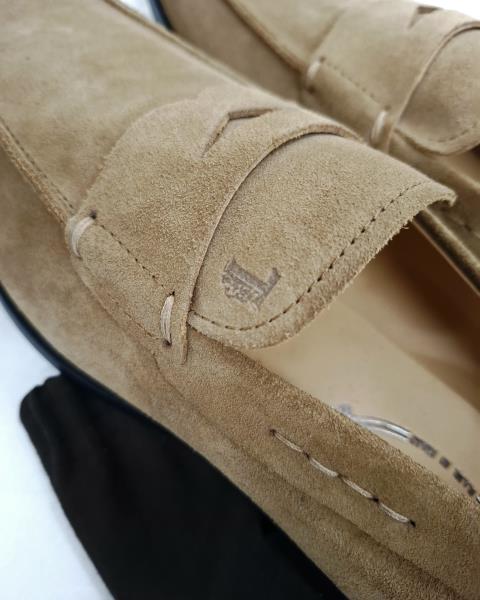 MOCASSINO TOD'S BEIGE PELLE SCAMOSCIATO N.7,5 (calza 41)