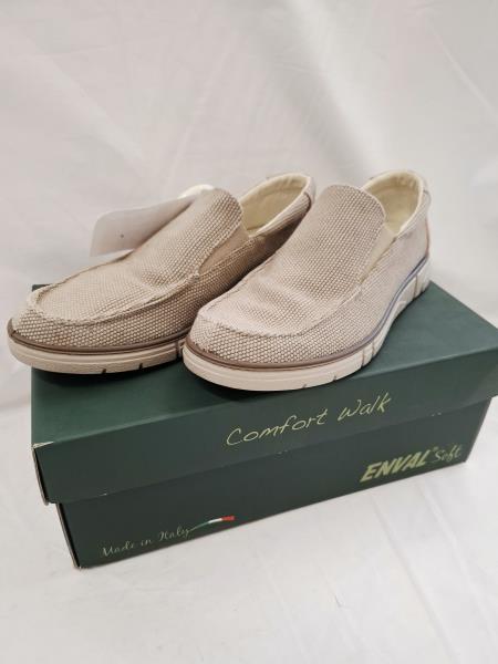 MOCASSINO UOMO ENVAL BEIGE N 40