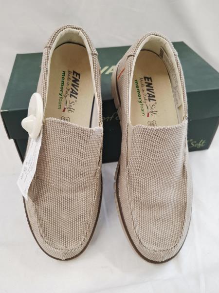 MOCASSINO UOMO ENVAL BEIGE N 40