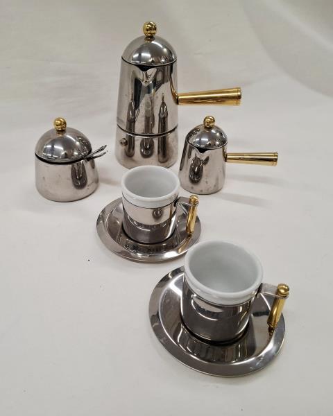 MOKA LAVAZZA CARMENCITA CON SERVIZO X 2 PERSONE