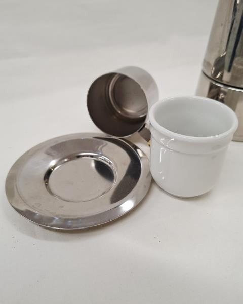 MOKA LAVAZZA CARMENCITA CON SERVIZO X 2 PERSONE