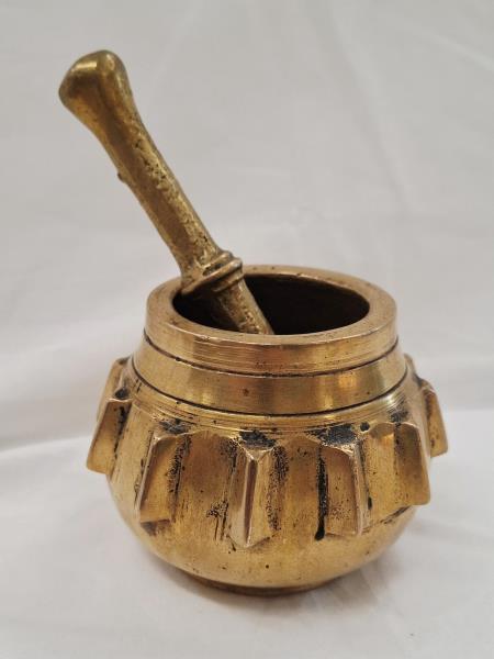 MORTAIO OTTONE CON PESTELLO