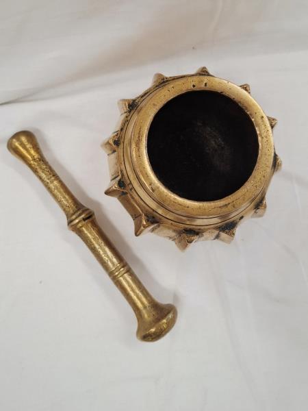 MORTAIO OTTONE CON PESTELLO