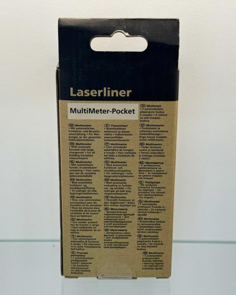 MULTIMETRO POCKET LASERLINE