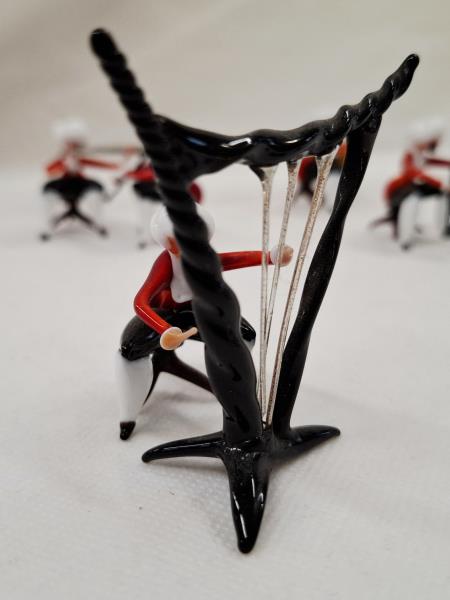 MUSICISTI ORCHESTRA VETRO MURANO