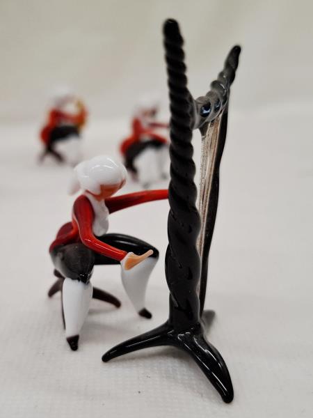 MUSICISTI ORCHESTRA VETRO MURANO