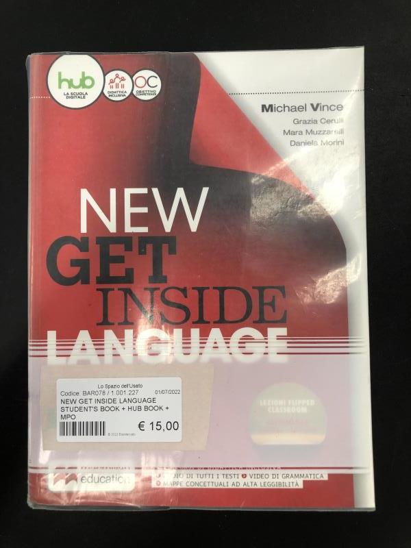 NEW GET INSIDE LANGUAGE STUDENT'S BOOK + HUB BOOK + MPO