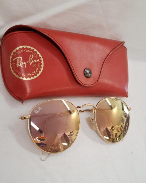 OCCHIALI DA SOLE RAY BAN DORATI SPECCHIATI