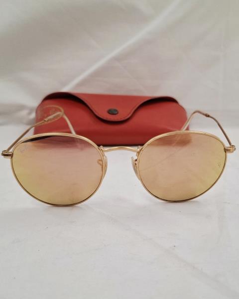 OCCHIALI DA SOLE RAY BAN DORATI SPECCHIATI