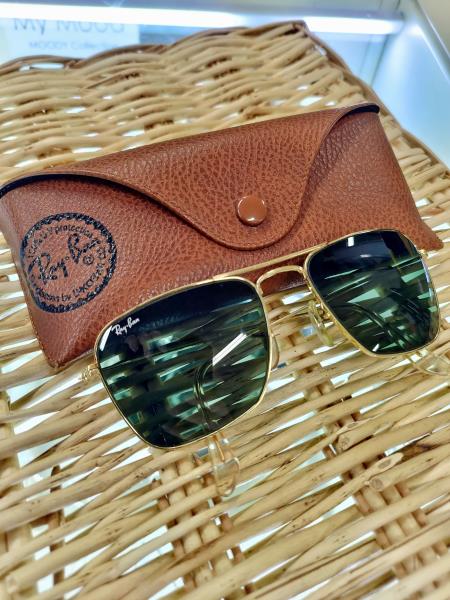 OCCHIALI RAY-BAN VINTAGE LENTE TRAPEZOIDALE CON CUSTODIA