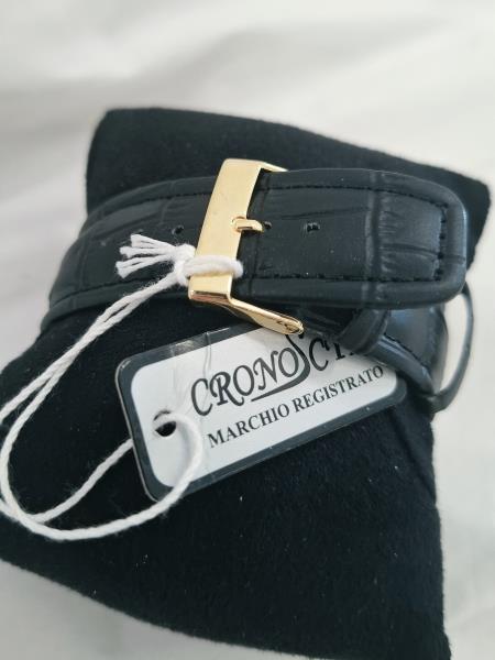 OROLOGIO DONNA CRONOSCYK GHIERA DORATA STRASS