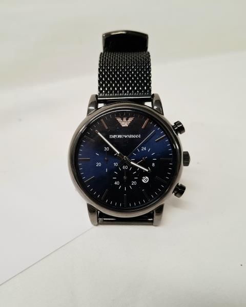 OROLOGIO EMPORIO ARMANI MAGLIA ACCIAIO MORBIDA