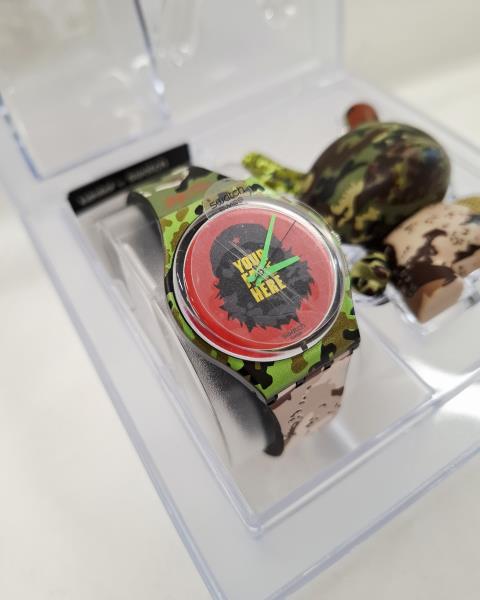 OROLOGIO SWATCH KIDROBOT EDIZIONE LIMITATA