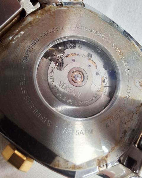 OROLOGIO VERSACE ACCIAIO DORATO