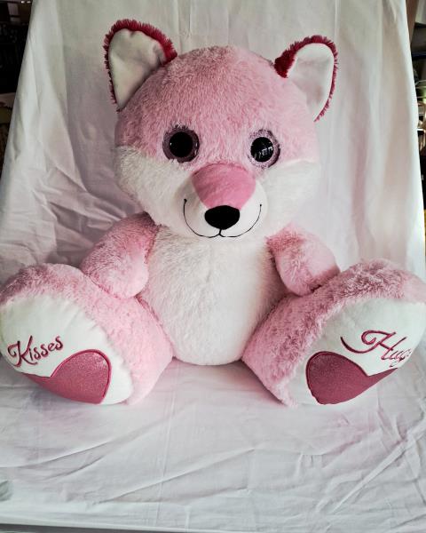 ORSETTO PELUCHE ROSA KISSES