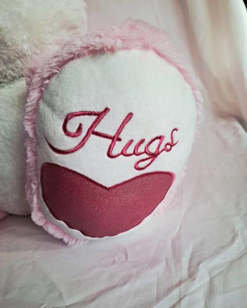ORSETTO PELUCHE ROSA KISSES