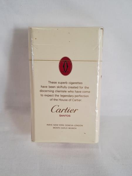 PACCHETTO SIGARETTE CARTIER SANTOS