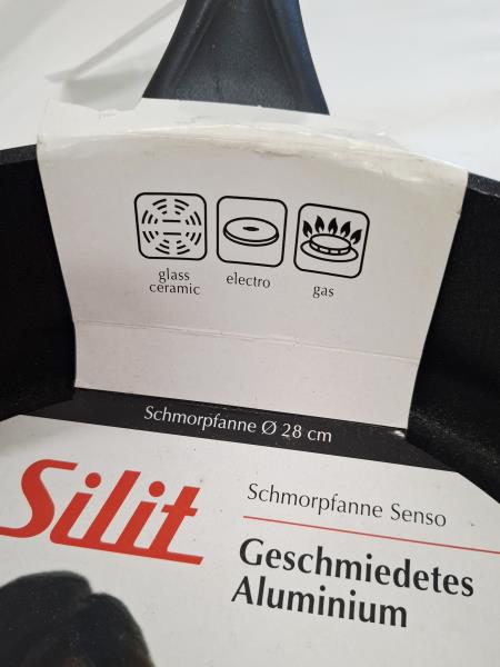 PADELLA SILIT ALLUMINIO PREFUSO DIAM 28 CM ALTA