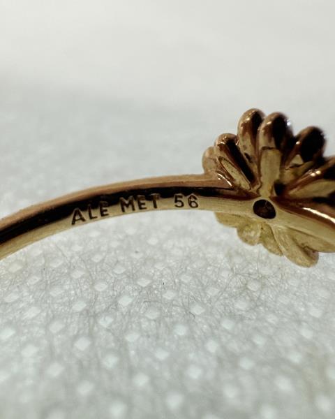 PANDORA ANELLO FIORELLINI ROSA