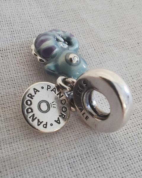 PANDORA CHARM CAMALEONTE LUMINOSO