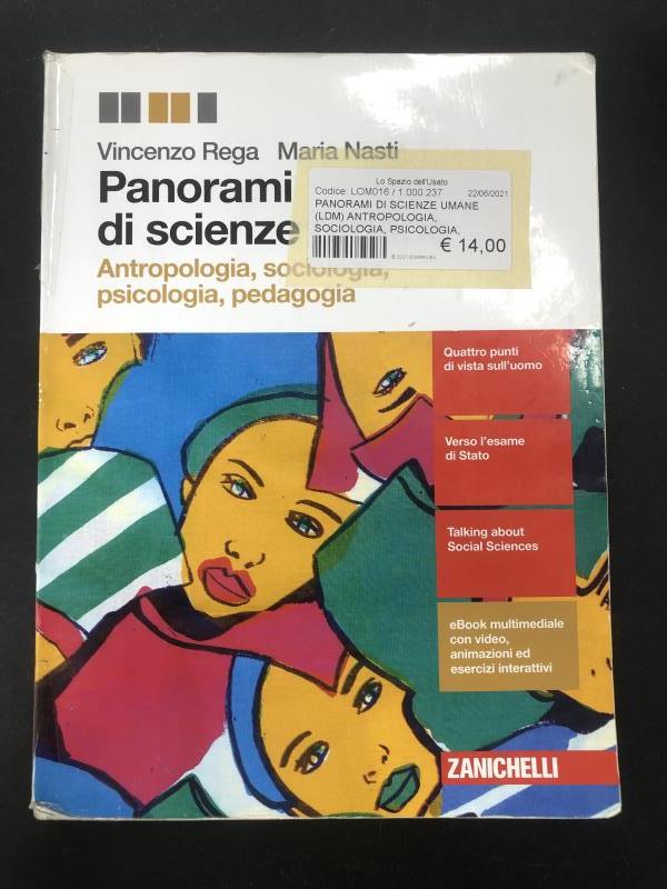 PANORAMI DI SCIENZE UMANE (LDM) ANTROPOLOGIA, SOCIOLOGIA, PSICOLOGIA, PEDAGOGIA