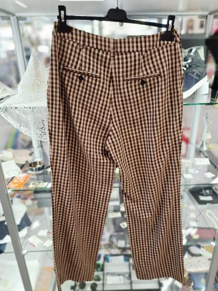 PANTA DONNA BELLEROSE QUADRETTI TG M