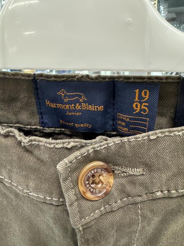 PANTA HARMONT&BLAINE MARRONE TG 11/12 ANNI NUOVO!
