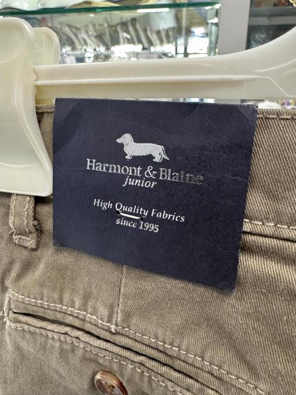 PANTA HARMONT&BLAINE MARRONE TG 11/12 ANNI NUOVO!