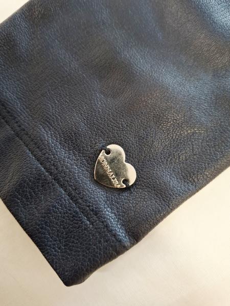 PANTA MONNALISA BIMBA ECOPELLE BLU TG 6 ANNI
