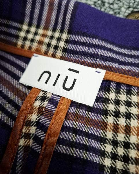 PANTA NIU SCOZZESE VIOLA TG M