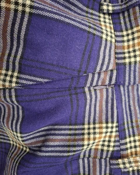 PANTA NIU SCOZZESE VIOLA TG M