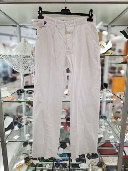 PANTA UOMO ARMANI JEANS BIANCO TG 46