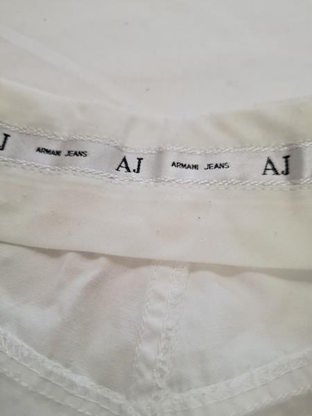 PANTA UOMO ARMANI JEANS BIANCO TG 46