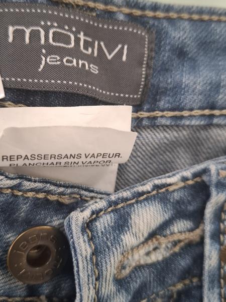 PANTALONCINO MOTIVI JEANS BORCHIE TG 40